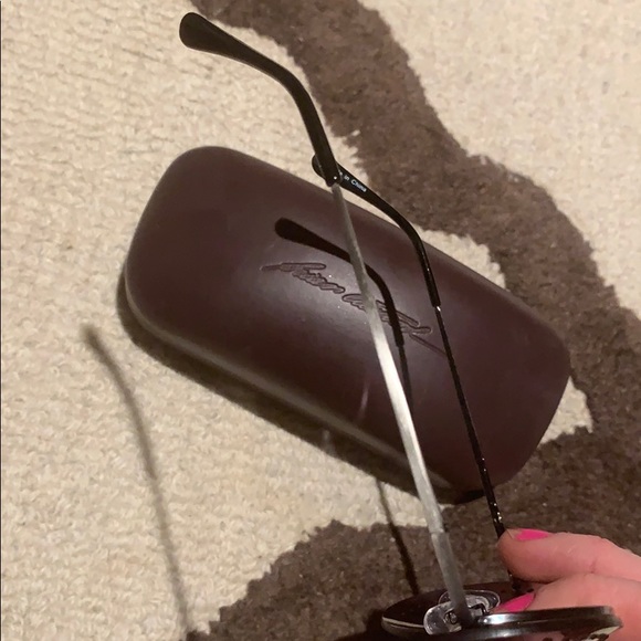 Brian Atwood round purple gem studded sunglasses - Picture 3 of 6